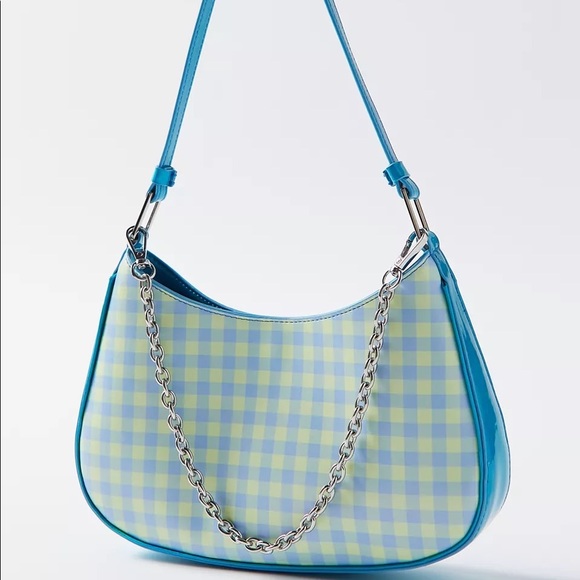 Urban Outfitters Handbags - Urban Outfitters Beth Baguette Bag NWT - Blue
